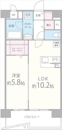 カンマキーノの物件間取画像